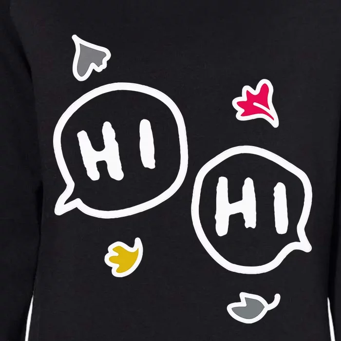 Hearstopper Hi Hi Womens California Wash Sweatshirt