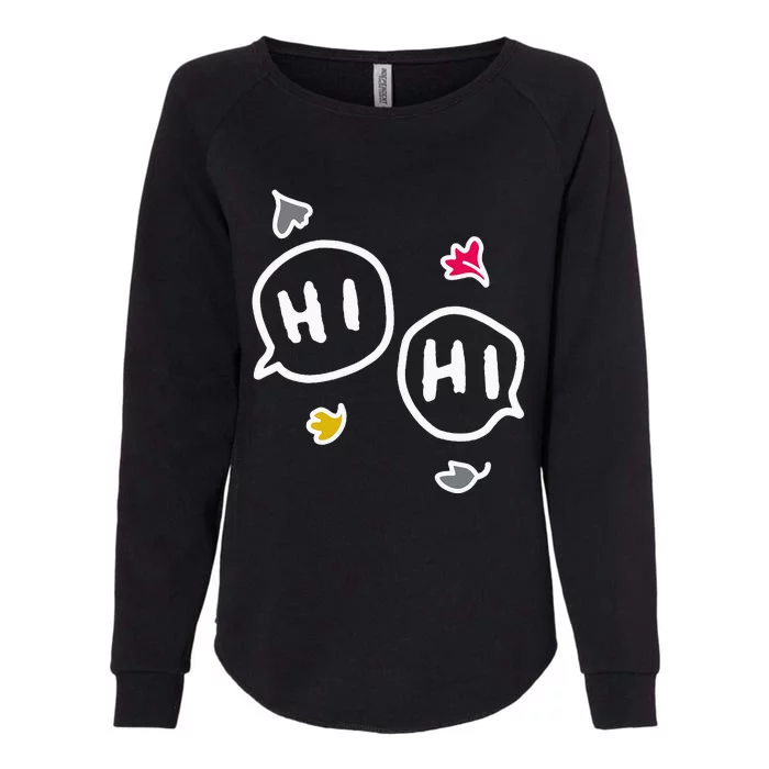 Hearstopper Hi Hi Womens California Wash Sweatshirt