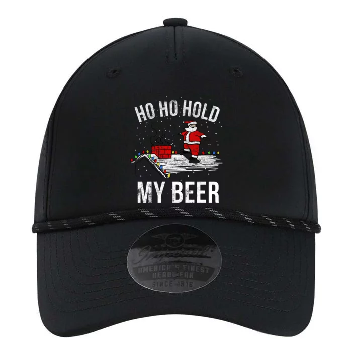 Ho Ho Hold My Beer Skateboard Roof Santa Funny Funny Gift Performance The Dyno Cap