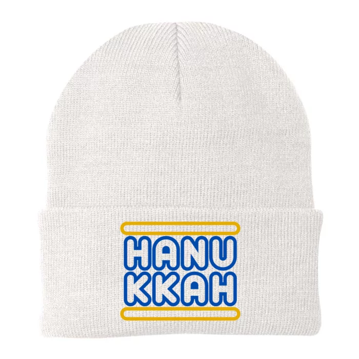 Happy Hanukkah Holiday Gift Knit Cap Winter Beanie