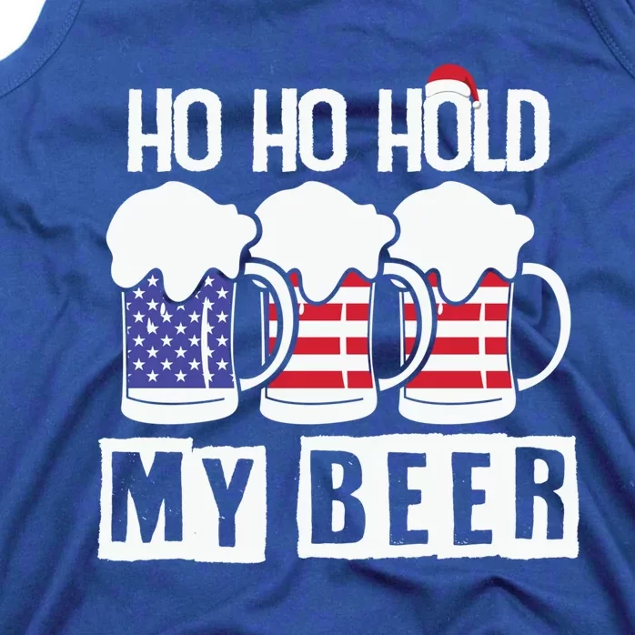 Ho Ho Hold My Beer Gift Tank Top