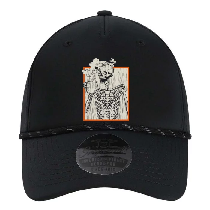 Happy Halloween Halloween Coffee Cute Skeleton Spooky Cute Gift Performance The Dyno Cap