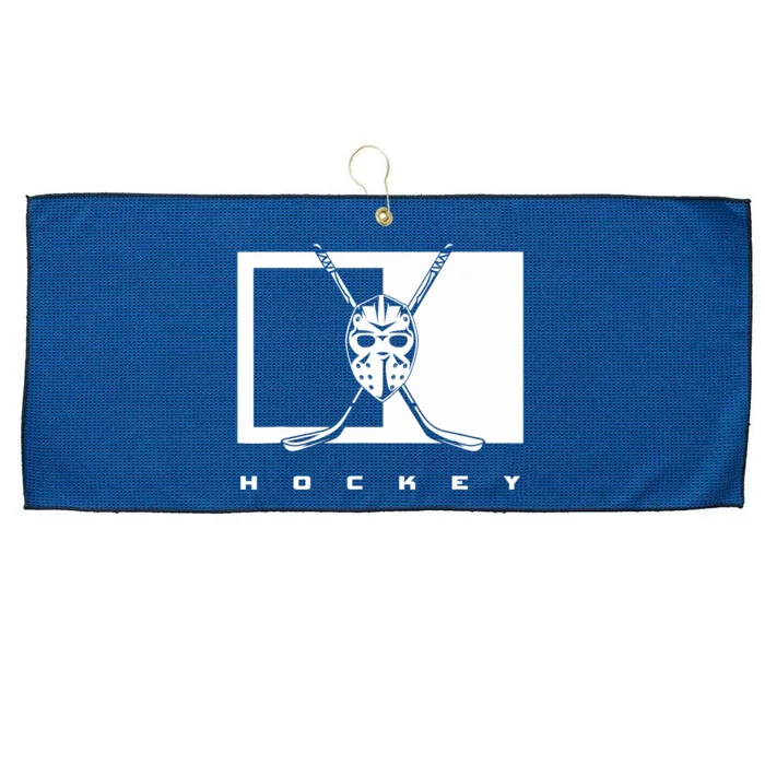 Hockey Hockey Large Microfiber Waffle Golf Towel