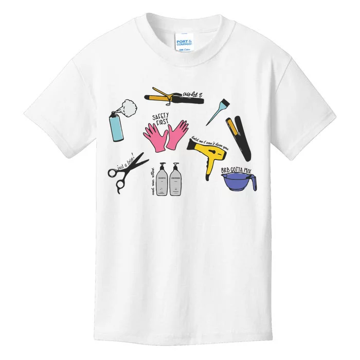 Hairdresser Hairstylist Kids T-Shirt