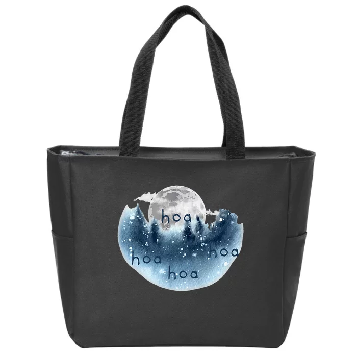 Hoa Hoa Hoa Hoa Season Zip Tote Bag