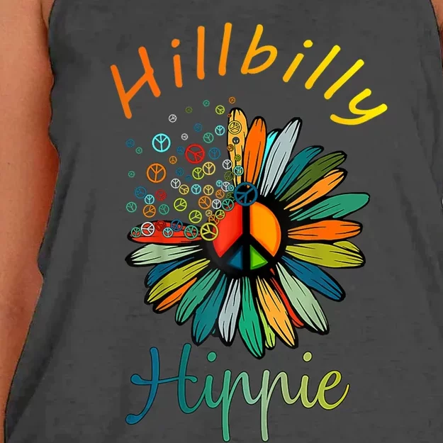 Hillbilly Hippie Women's Knotted Racerback Tank