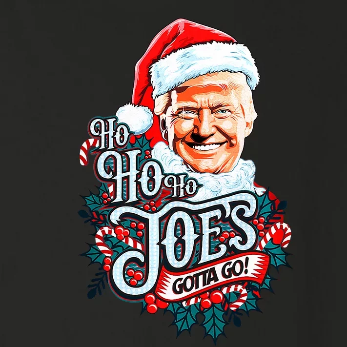 Ho Ho Ho JoeS Gotta Go Trump 2024 Toddler Long Sleeve Shirt