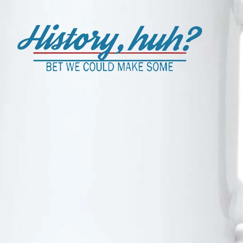 History Huh Black Color Changing Mug