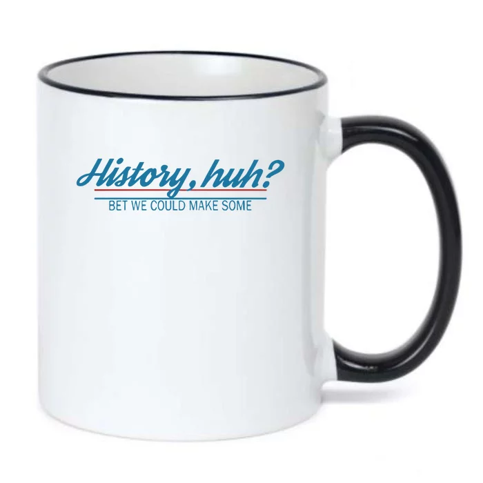 History Huh Black Color Changing Mug