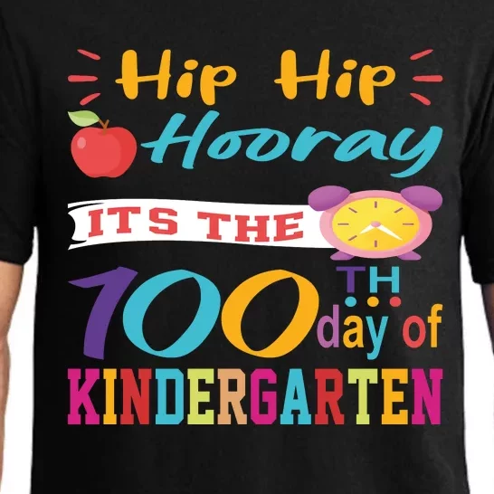 Hip Hip Hooray Its The 100 Days Of Kindergarten Pajama Set