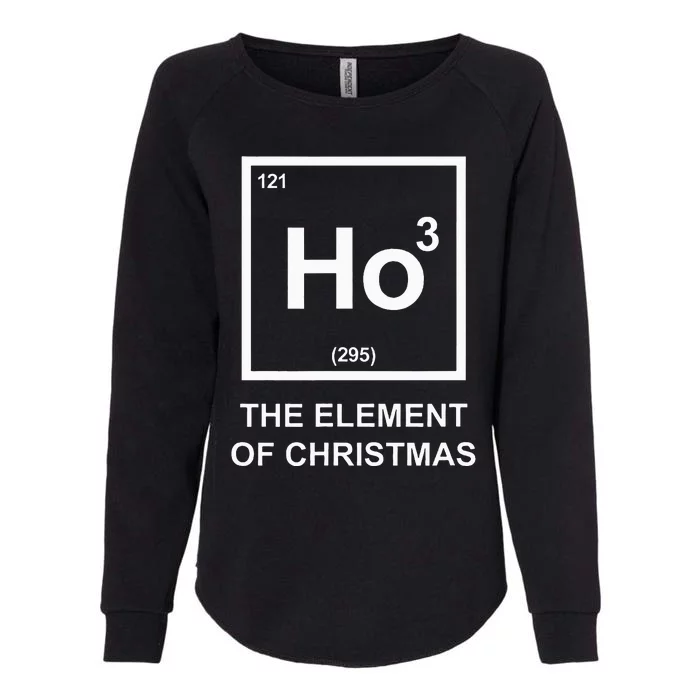 Ho Ho Ho The Elet Of Christmas Womens California Wash Sweatshirt