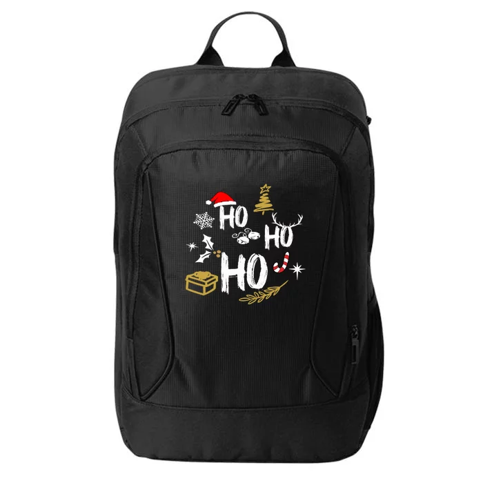 Ho Ho Ho Santa | Merry Christmas City Backpack