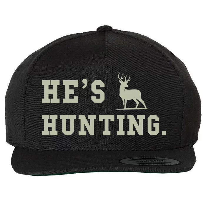 HeS Hunting Wool Snapback Cap