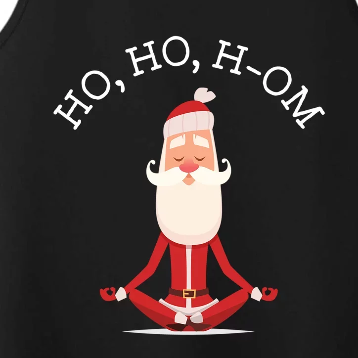 Ho Ho Hom Gift With Skinny Yoga Santa Performance Tank