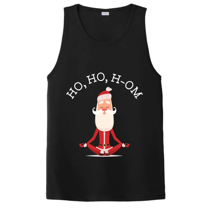 Ho Ho Hom Gift With Skinny Yoga Santa Performance Tank