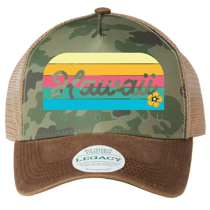 Honolulu Hawaii Legacy Tie Dye Trucker Hat