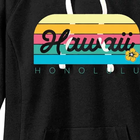 Honolulu Hawaii Women's Fleece Hoodie