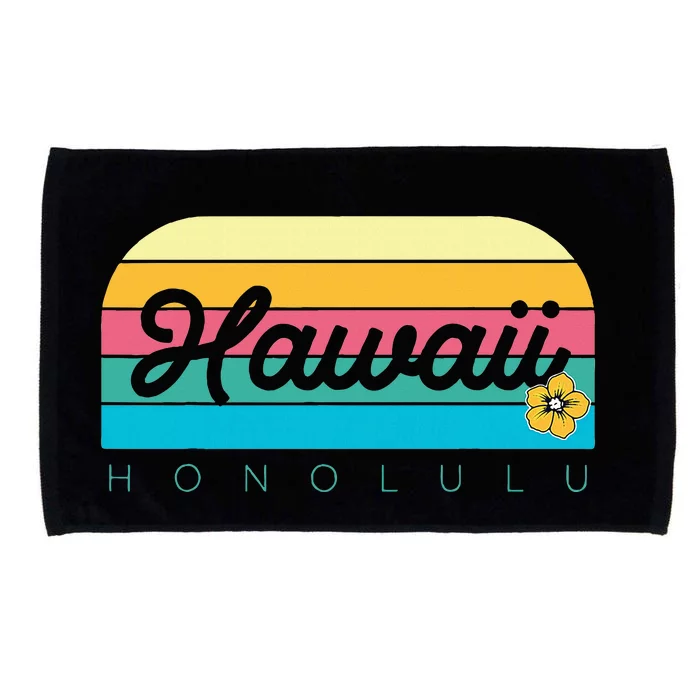 Honolulu Hawaii Microfiber Hand Towel