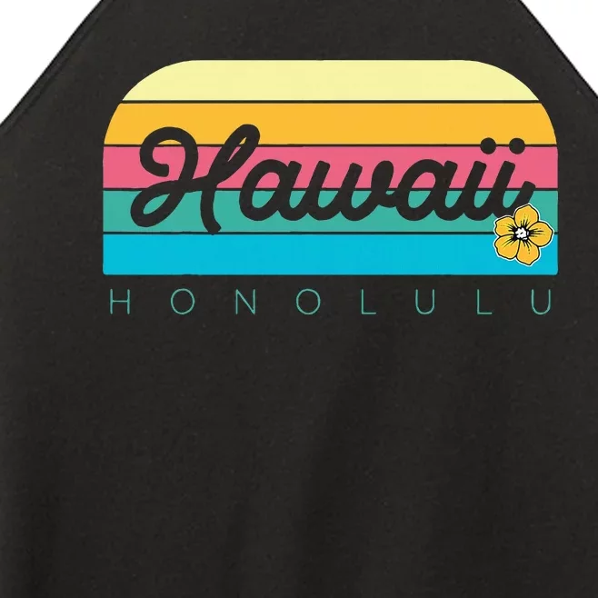 Honolulu Hawaii Women’s Perfect Tri Rocker Tank