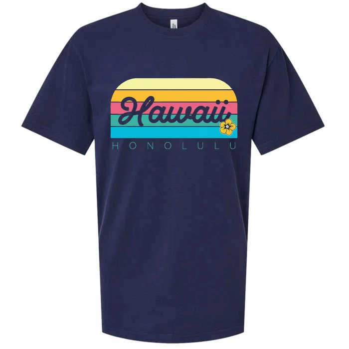 Honolulu Hawaii Sueded Cloud Jersey T-Shirt