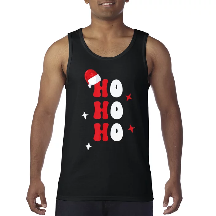 Ho Ho Ho Holiday Apparel, Hohoho Christmas Holiday Outfit Tank Top