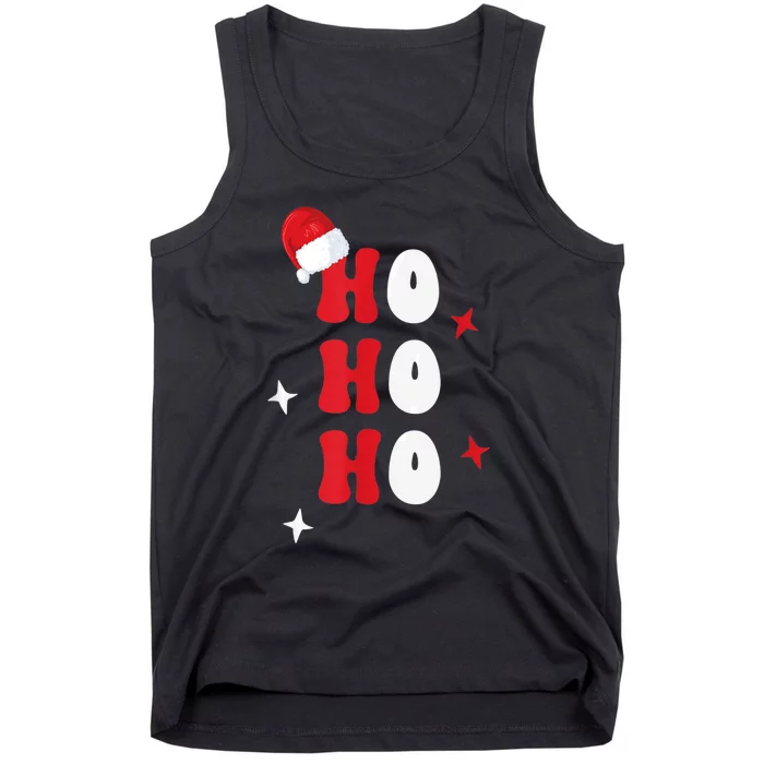 Ho Ho Ho Holiday Apparel, Hohoho Christmas Holiday Outfit Tank Top