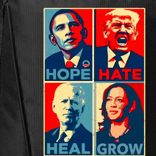 Hope Hate Heal Grow City Backpack