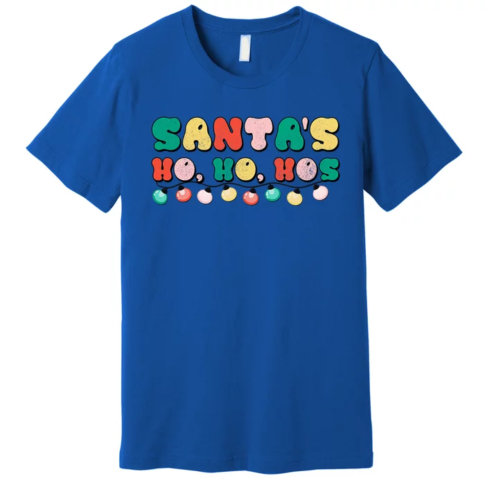 Ho Ho Ho Christmas Cute Gift Ho Cute Gift Matching Gift Holidays Cool Gift Premium T-Shirt