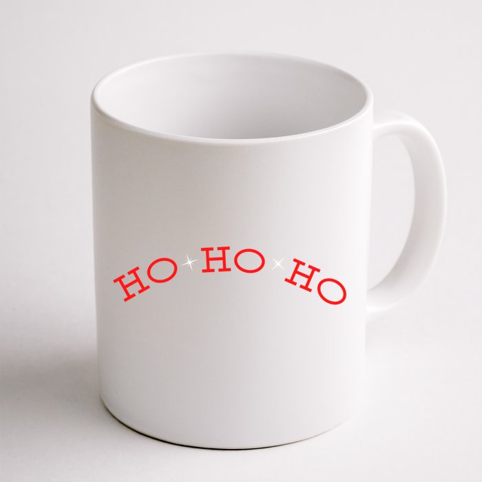 Ho Ho Ho Christmas Gift Front & Back Coffee Mug