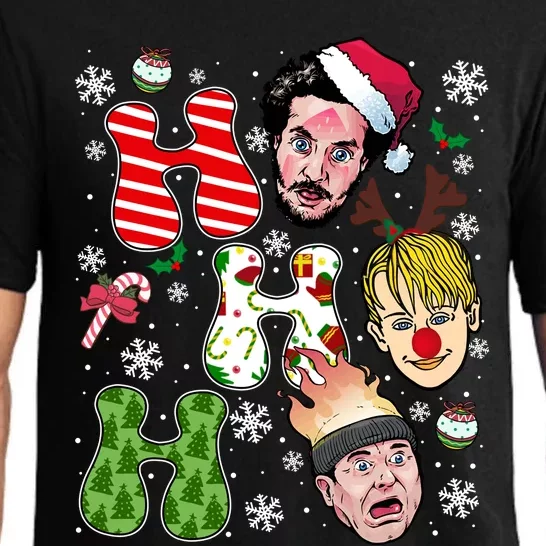 Ho Ho Ho Home Alone Movie Kevin And Wet Bandits Christmas Xmas Holiday Pajama Set