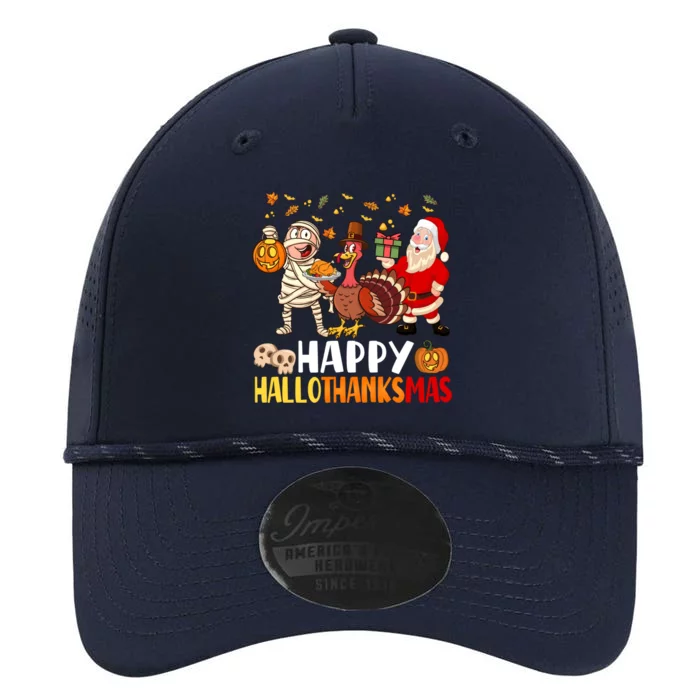 Happy Hallothanksmas Halloween Thanksgiving Christmas Day Performance The Dyno Cap