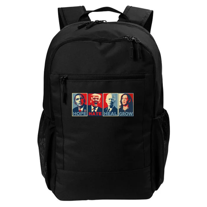 Hope Hate Heal Grow Daily Commute Backpack