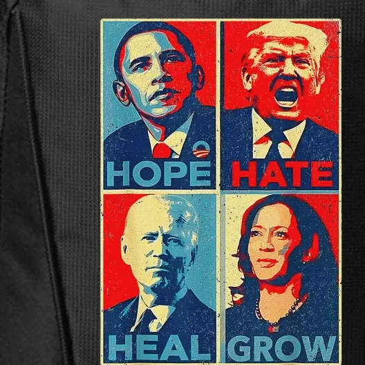 Hope Hate Heal Grow Hope Hate Heal Rise City Backpack