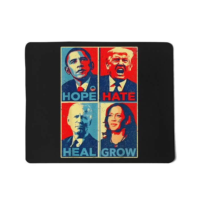 Hope Hate Heal Grow Hope Hate Heal Rise Mousepad