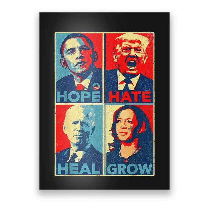 Hope Hate Heal Grow Hope Hate Heal Rise Poster