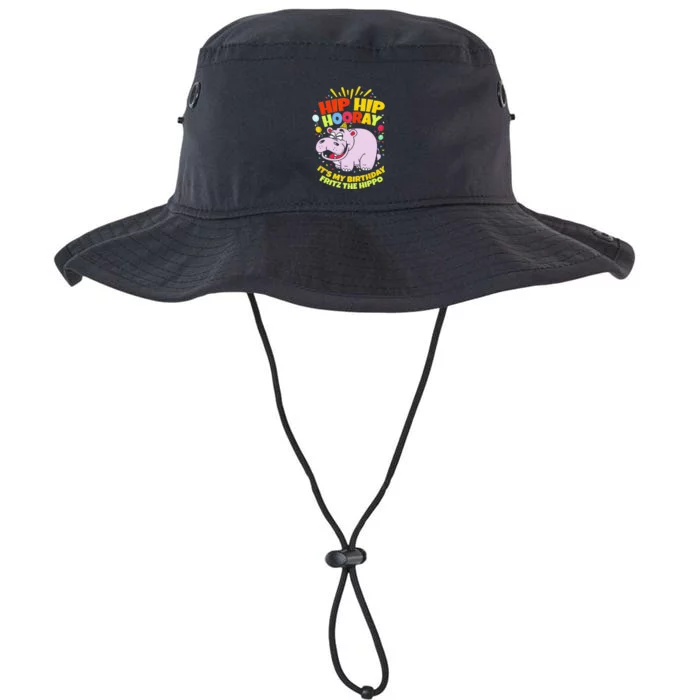 Hip Hip Hooray Its My Birthday Fritz The Hippo Legacy Cool Fit Booney Bucket Hat