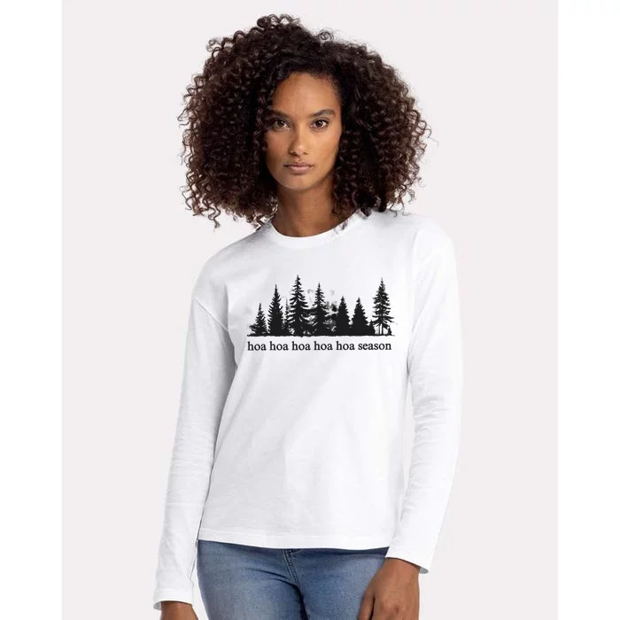 Hoa Hoa Hoa Hoa Hoa Season Twilight Inspired Womens Cotton Relaxed Long Sleeve T-Shirt