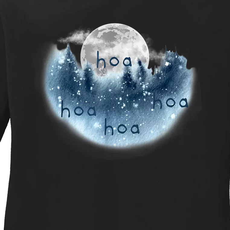 Hoa Hoa Hoa Hoa Season Ladies Long Sleeve Shirt