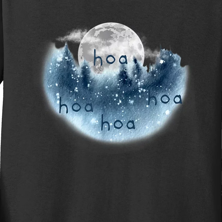 Hoa Hoa Hoa Hoa Season Kids Long Sleeve Shirt