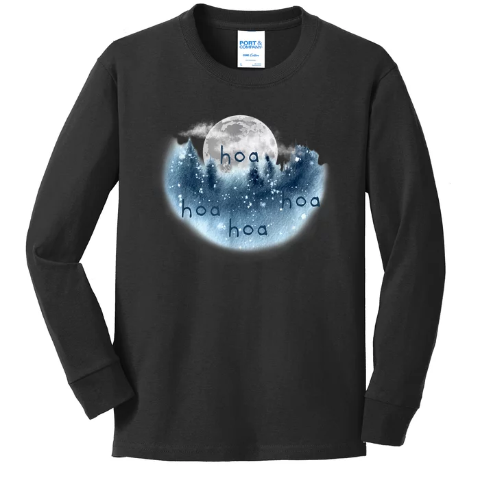 Hoa Hoa Hoa Hoa Season Kids Long Sleeve Shirt