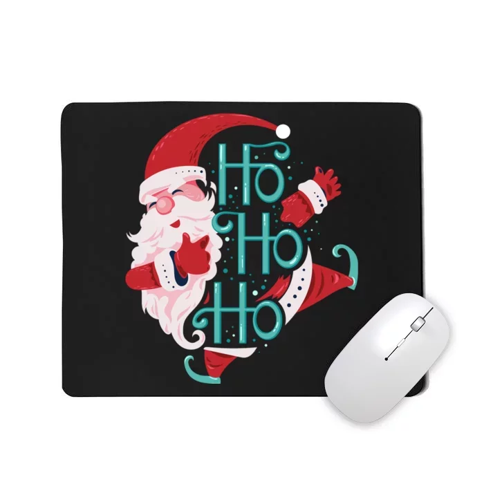 Ho Ho Ho Dabbing Santa Mousepad