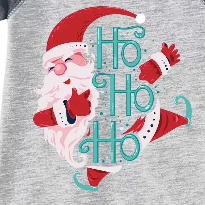 Ho Ho Ho Dabbing Santa Infant Baby Jersey Bodysuit