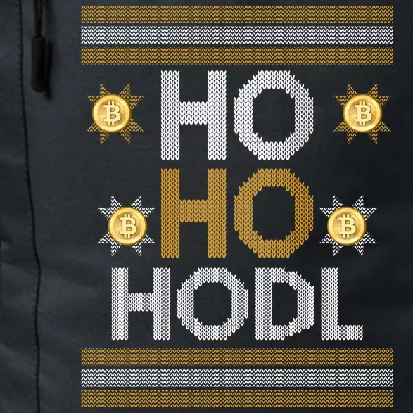 Ho Ho Hodl Crypto Currency Ugly Christmas Daily Commute Backpack