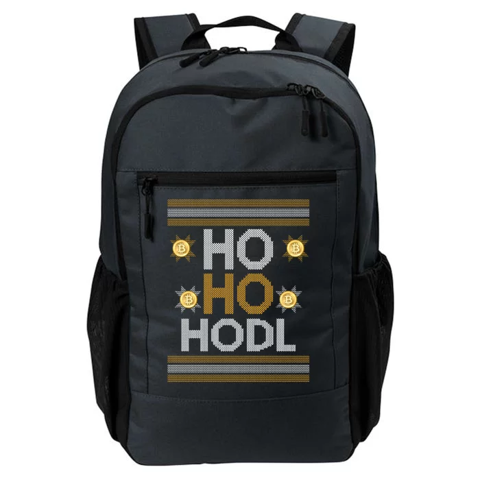 Ho Ho Hodl Crypto Currency Ugly Christmas Daily Commute Backpack