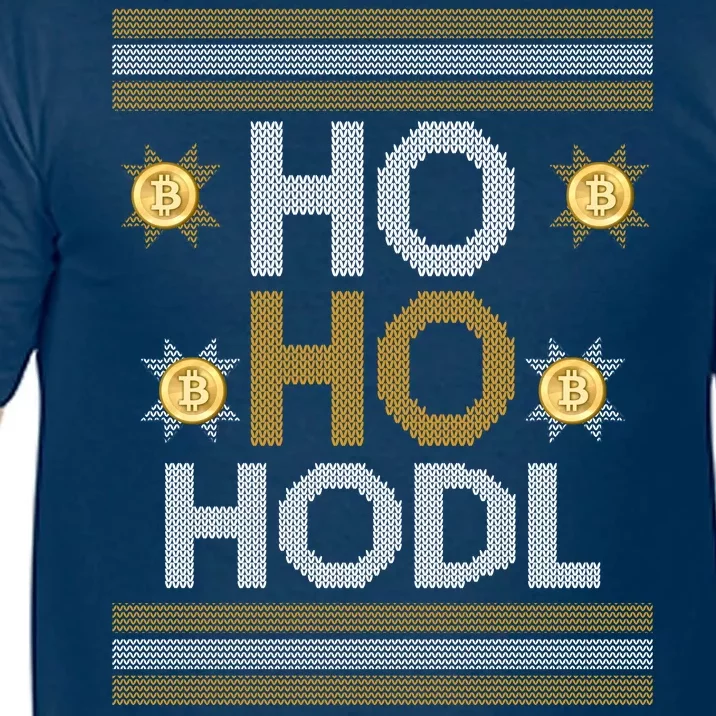 Ho Ho Hodl Crypto Currency Ugly Christmas Comfort Colors T-Shirt