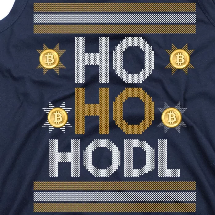 Ho Ho Hodl Crypto Currency Ugly Christmas Tank Top