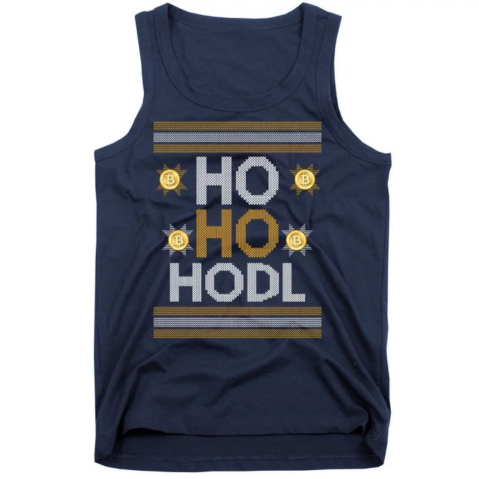 Ho Ho Hodl Crypto Currency Ugly Christmas Tank Top