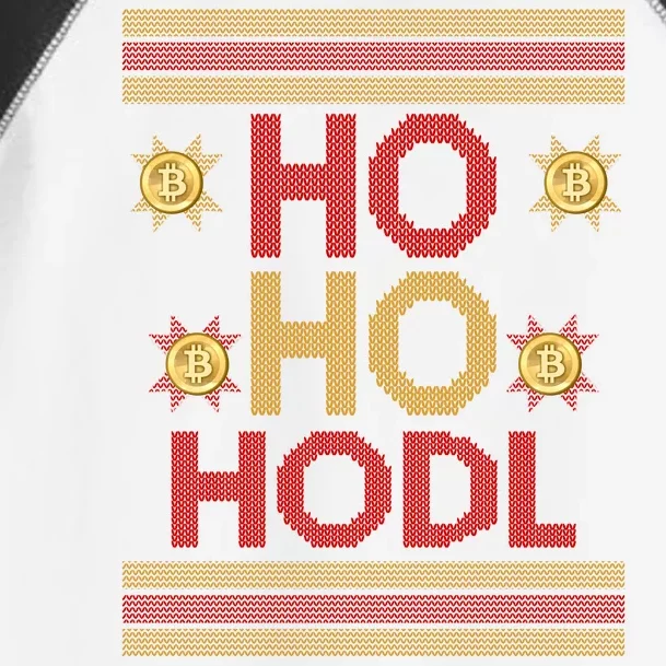 Ho Ho Hodl Crypto Currency Ugly Christmas Toddler Fine Jersey T-Shirt