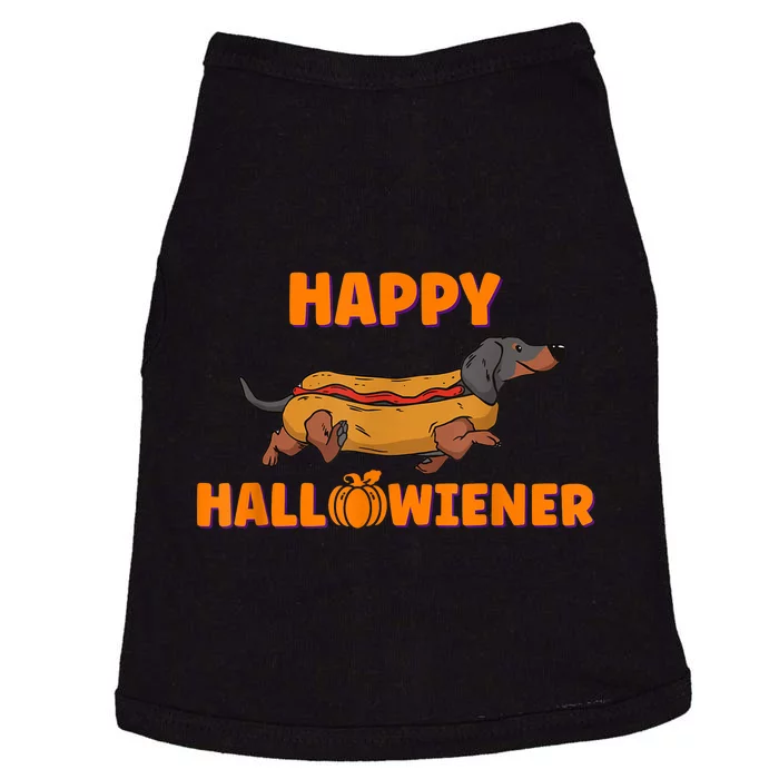 Happy Hallowiener Halloween Dachshund Dog Doggie Tank