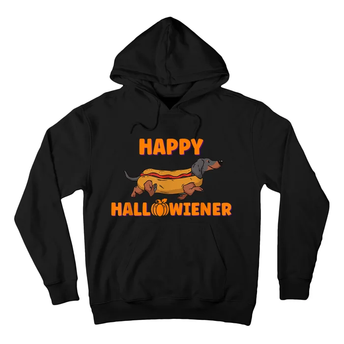 Happy Hallowiener Halloween Dachshund Dog Hoodie